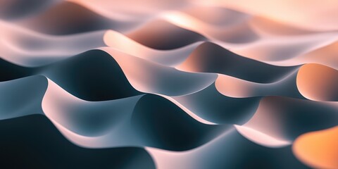 Obraz premium Stylized Abstract Ocean Art