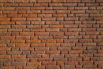 Stone pattern or brick wall background. Sandstone texture. Wall design. High resolution banner.