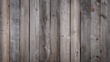 Fototapeta premium Rustic old gray wood boards wall background