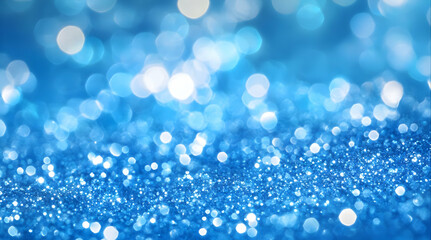 Light blue glitter sparkly background.