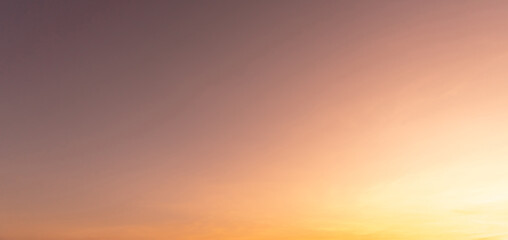 Low angle view of beautiful morning or evening orange or red sky while sunsets or sunrises taken at the sea used as natural blackground texture