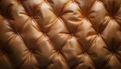 Naklejka premium A cozy, quilted textile surface with soft padding and visible stitching, creating a sense of warmth and comfort.
