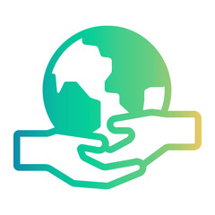 community Line Gradient Icon