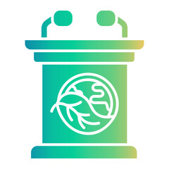 podium Gradient icon