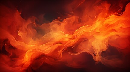 Fototapeta premium abstract orange fire background texture red border with fiery yellow flames and smoke pattern halloween fall or autumn colors of orange red and yellow