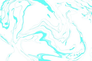 Minimalism abstract liquid wavy background, blue marble pattern. Optical illusion motion striped 3d effect.