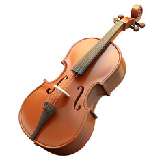 Fototapeta premium violin isolated on white