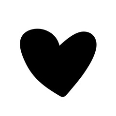 heart shape on white background