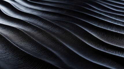 Fototapeta premium close-up of textured rubber surface, featuring a rich interplay of grooves and ridges that create a tactile sensation, the material showcases varying degrees of softness and flexibility