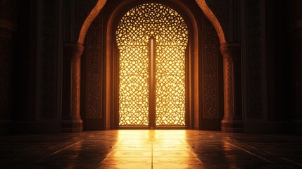 A Glimmer of Light in an Ancient Palace