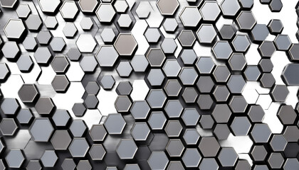 metall 3d aus hintergrund xagon background three-dimensional abstract business panorama hexagon texture pattern mosaic wall area relief structure grey board hexagonal particle arrangement matrix
