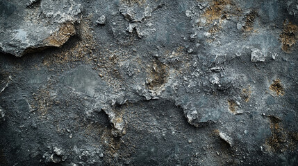 close-up of concrete featuring a rough surface, the composition should focus solely on the texture, capturing the rugged details