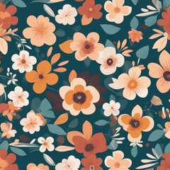 seamless floral background