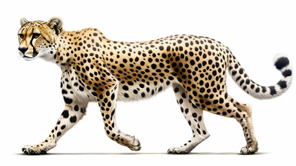 Cheetah Walking Illustration