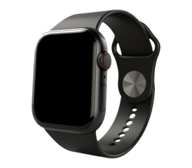 smart watch isolated on transparent background