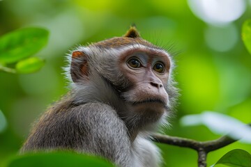 Wildlife Photography Of A Monkey, Animal Photography, Monkey Close-up, Monkey Nature Photography, Animal Portrait Photography, High Quality Monkey Image