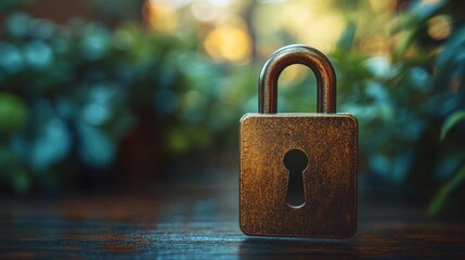 Fototapeta premium secure ernet access and personal information security protect your password