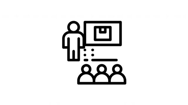 product manager animated icon