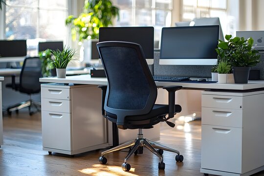 Ergonomic Furniture and Modern Workplace Setups for Optimized Productivity