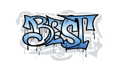 BEST graffiti tag style design