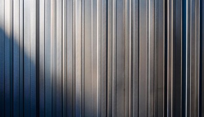 Texture panneaux métalliques verticaux texturés, fond minimaliste moderne surface industrielle géométrique. Arrière-plan, architecture contemporaine, design industriel, décoration, visuels créatifs