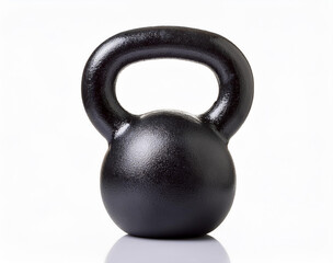 A kettlebell isolated on white background 