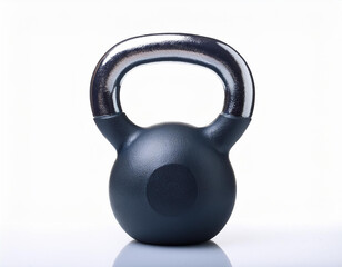 A kettlebell isolated on white background 