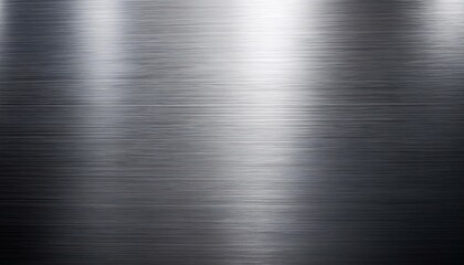 Texture métal brossé plat, fond industriel minimaliste avec lignes en acier. Surface métallisée idéale pour arrière-plan moderne, design industriel, architecture, impression et projets graphiques