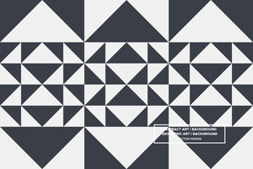 Triangular and Triangle Shapes and Designs White and Black Colors Geometric Pattern Abstract Pattern Seamless 