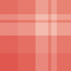 Red tartan plaid fabric seamless pattern of check background tartan with a textile fabric plaid texture. Tartan Scotland seamless plaid pattern vector. Retro background fabric.