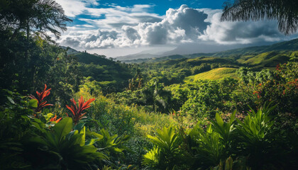 Puerto Rico, Puerto Rico Island Landscape, Tropical Vacation Getaway, Caribbean Island