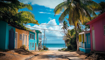 Puerto Rico, Puerto Rico Island Landscape, Tropical Vacation Getaway, Caribbean Island