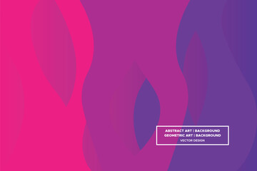 Wavy Curvy Circular and Circle Shapes and Designs Purple and Red Colors with Gradient Backdrop Modern Abstract Background Geometric Background