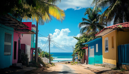 Puerto Rico, Puerto Rico Island Landscape, Tropical Vacation Getaway, Caribbean Island