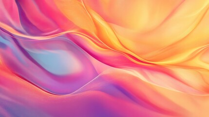 Line art illustration featuring a blurred background with vibrant colors