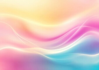 Abstract light background featuring a colorful gradient with a blurred smooth motion effect creating a bright and soft wallpaper illustration