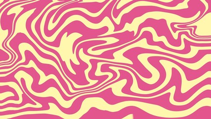 Abstract background of random pink wave line texture. Pink liquid abstract wallpaper