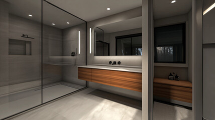 interior of a bedroom