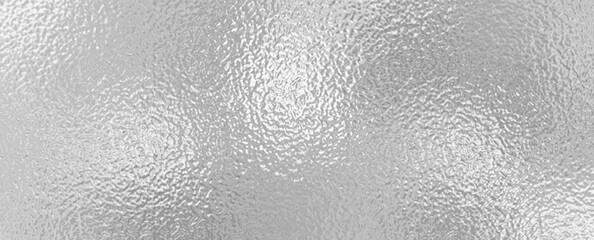 gray foil glass texture background. Abstract gradient bright light reflection and shiny rough texture surface. Glass effect background
