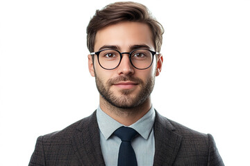 Business man in a suit