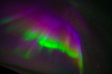 アイスランドのレイキャビクで見たオーロラ