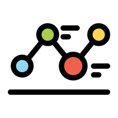 Graph, chart, diagram icon