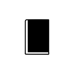Fototapeta premium Stylish Book Icon or logo for Education, Research, and Learning Projects – Includes Pile of Books, Stack, Open, Closed, and Bookmark Designs