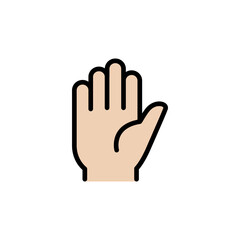 Obraz premium Hand icon