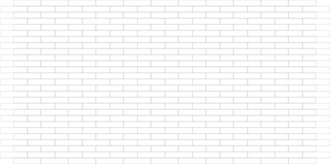 White classic tile wall background and texture, illustration, wall brick white background