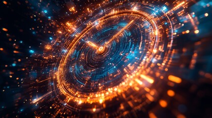 Abstract Tech Background.