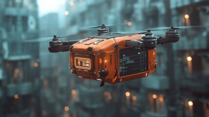 Drone Cityscape.