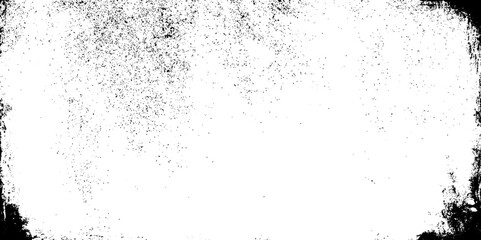 Overlay aged grainy messy template. Renovate wall scratched,  Grunge rough dirty background. Brushed black paint cover.