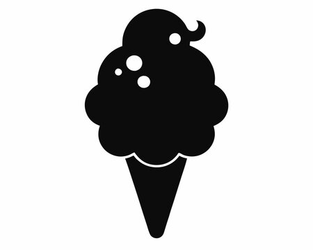 recommend clip art: Kawaii Cute Ice Cream cone silhouette vector,Cute Ice Cream silhouette, Ice Cream  vector