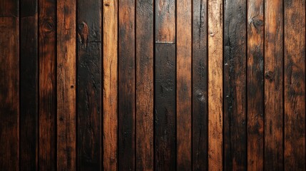 Obraz premium Rustic Wooden Texture Background Dark Brown Wood Panel